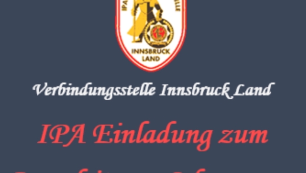 IPA Tirol: Einladung zum Paragleiten (Schnuppern)