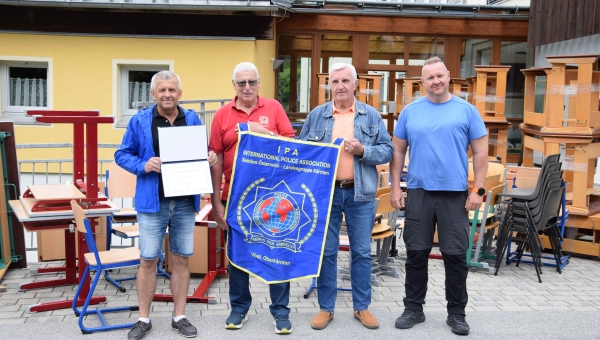 Hilfstransport der IPA Kärnten unterstützt Bildungseinrichtung in Tapolca 