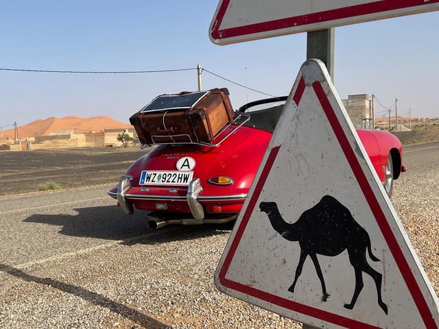 Mit dem Oldtimer durch Marokko