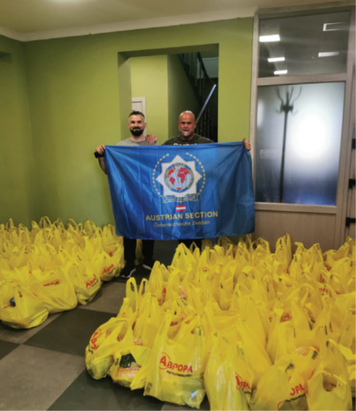 Hilfsgüter Transport Donbass